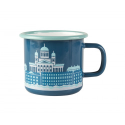 Muurla Enamel Mug Helsinki Harbour 0.37 L