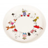 Moomin Friends  Melamine Plate 19.5 cm