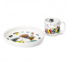 Moomin Children Set Plate and Mug Moomintroll Arabia