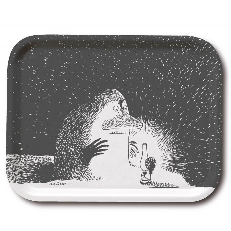 Moomin Birch Tray Groke 20 x 27 cm Optodesign