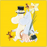 Moomin Napkins Easter Yellow 33 x 33 cm 20 pcs Optodesign