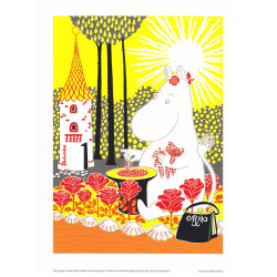Moomin Set of 4 Posters 24 x 30 cm