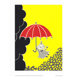 Moomin Set of 4 Posters 24 x 30 cm