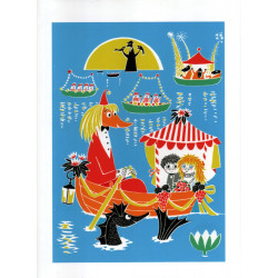 Moomin Set of 4 Posters 24 x 30 cm