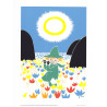 Moomin Set of 4 Posters 24 x 30 cm