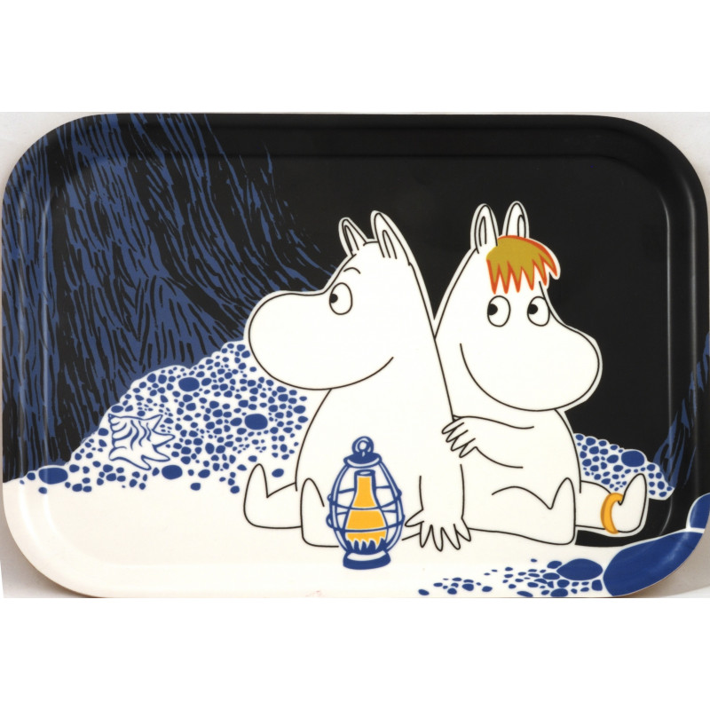 Moomin Birch Tray Night 27 x 20 cm