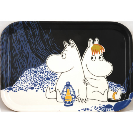 Moomin Birch Tray Night 27 x 20 cm