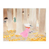 Moomin Tove 100 Greeting Card with Envelope November Forest