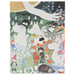 Moomin Hardcover Notebook Tove 100 Dangerous Journey 128 Blank Pages Putinki