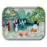 Moomin Birch Tray Moominvalley Magician's Hat  20 x 27 cm Optodesign