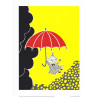 Moomin Poster Little My Tove Jansson 24 x 30 cm