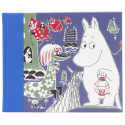 Moomin Hardcover Notebook Moomintroll 128 Blank Pages Putinki