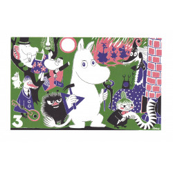Moomin Poster Moomintroll 3 Tove Jansson 24 x 30 cm