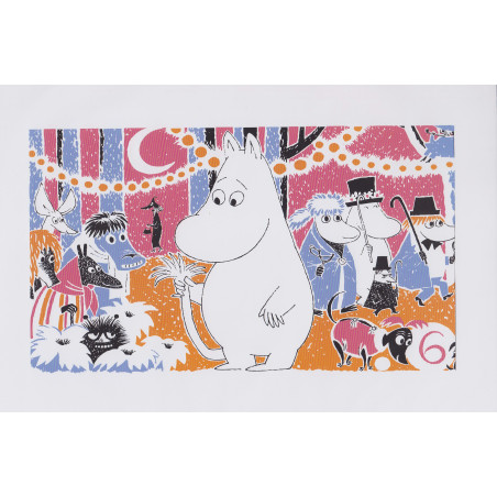 Moomin Poster Moomintroll 6 Tove Jansson 24 x 30 cm