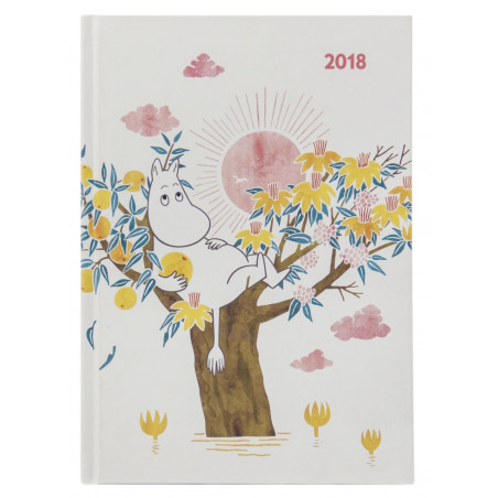 Moomin Hardcover Weekly Planner 2018 Optodesign