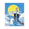Moomin Poster Too Ticky on the Bridge Tove Jansson 24 x 30 cm