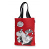 Moomin Tote Bag with Twill Linning Red 45 x 42 cm Finlayson