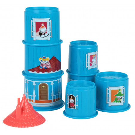 Moomin House Stacking Cups Plastic