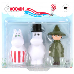 Moomin Characters Bath Set 3 pcs Mamma Pappa Snufkin