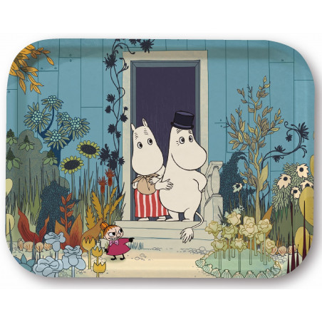 Moomin Birch Tray Riviera Doorstep 35 x 28 cm Optodesign