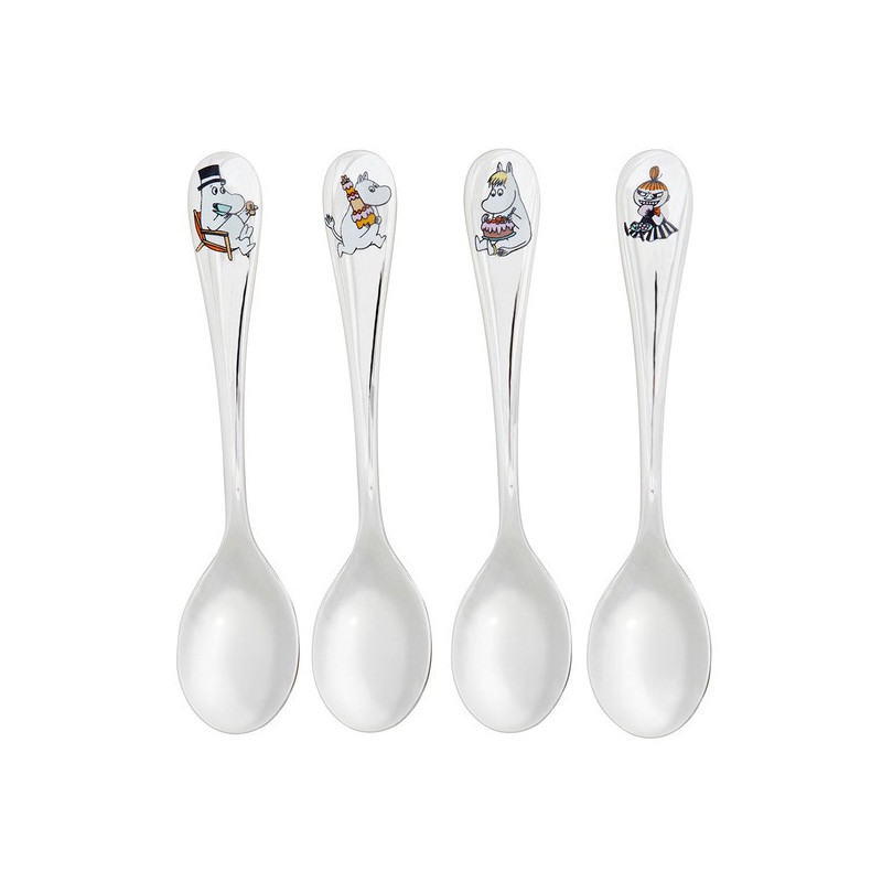Moomin Four Coffee Spoons Celebration
