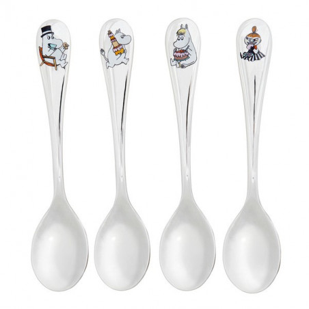 Moomin Four Coffee Spoons Celebration