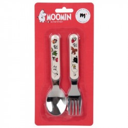Moomin Children Set Fork and Spoon 