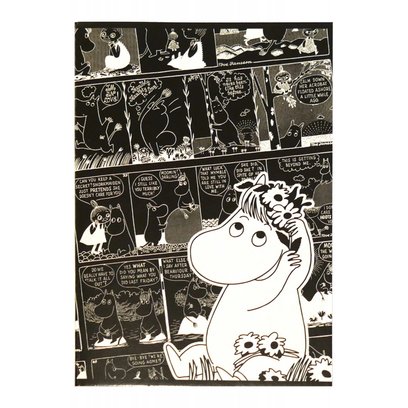 Moomin Notebook Comics Snorkmaiden A5 40 Squared Pages 7x7 mm