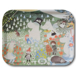 Moomin Birch Tray Dangerous Journey 43 x 33 cm
