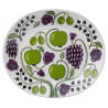 Purple Paratiisi Oval Platter 36 cm