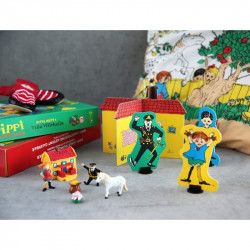 Pippi Longstocking the Strongest Girl in the World Pillowcase 50 x 60 cm