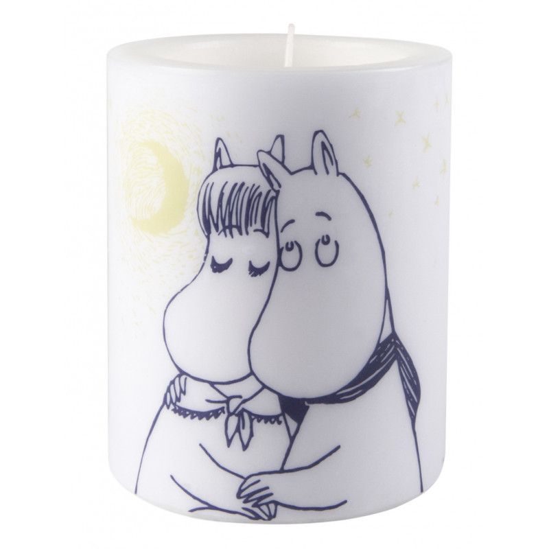 Moomin Candle Winter Romance 12 cm