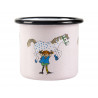 Pippi Longstocking Enamel Mug Pippi And The Horse 0.15 L