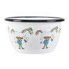 Pippi Longstocking Enamel Bowl Pippi And The Horse 0.6 L