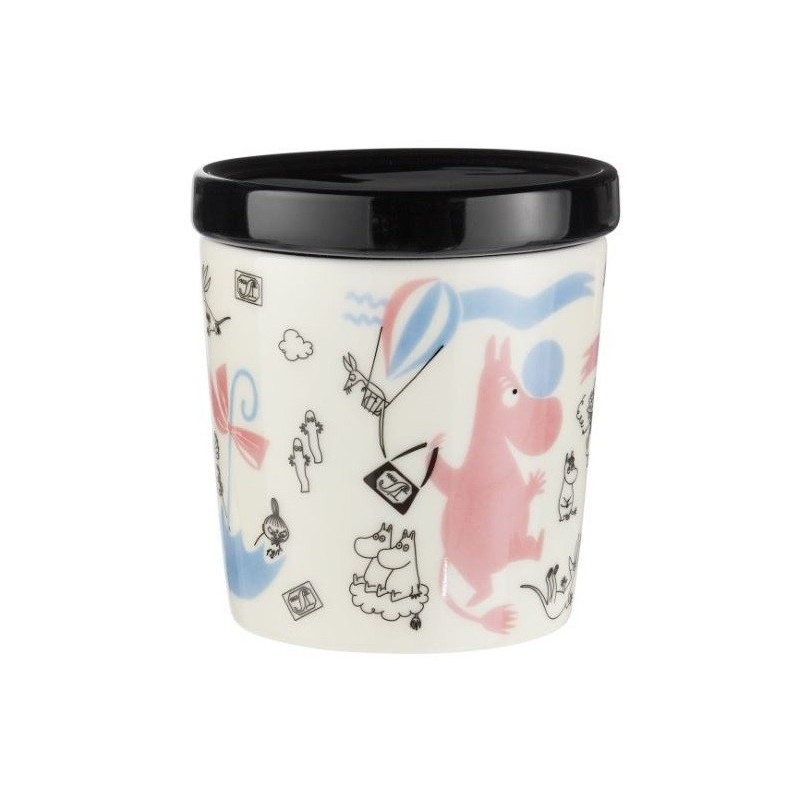 Moomin Ceramic Jar 0.3 L Anniversary Arabia Finland