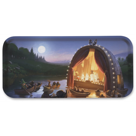Moomin Birch Tray 32 x 15 cm Animation Moominvalley Theatre