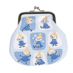 Moomin Small Purse Little My Patches Blue