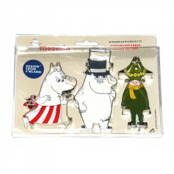 Moomin Cookie Cutters Mamma Pappa Snufkin 3 pcs