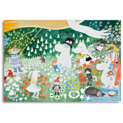 Moomin Magnet Dangerous Journey 9 x 6 cm