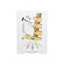 Moomin Carton Parking Disc Moomintroll Hammer 10 x 15 cm