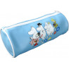 Moomin Pencilcase Tube Blue Moomin Family