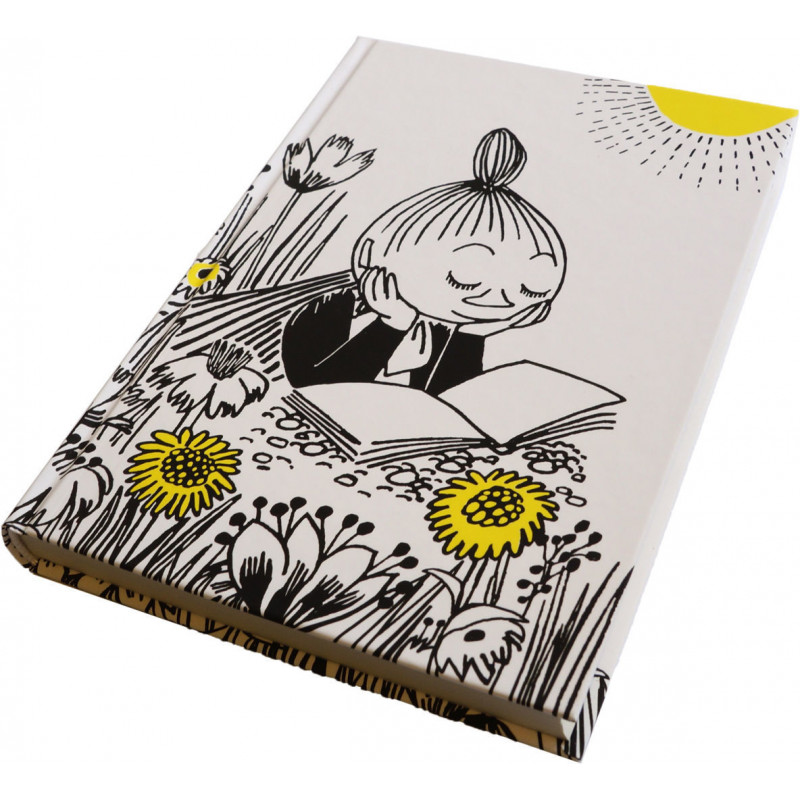 Moomin Hardcover Notebook Little My Reading 224 Lined Pages