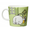 Moomin Mug 0.3 L Moomintroll and the Martian Grass Green