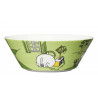 Moomin Bowl Moomintroll and the Martian Grassgreen 15 cm Arabia