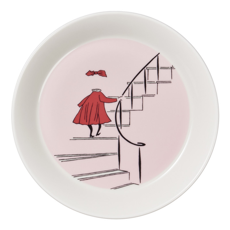Moomin Plate Ninny Powder 17 cm Arabia
