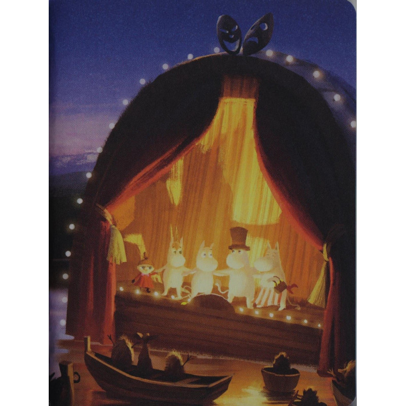 Moomin Animation Summer Theater Small Notebook 9 x 12 cm Putinki