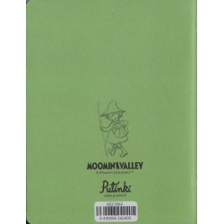 Moomin Animation Summer Bridge Small Notebook 6 x 12 cm Putinki
