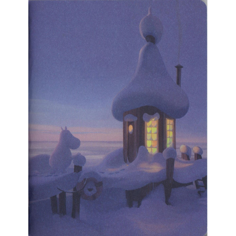 Moomin Animation Snow Bridge Small Notebook 9 x 12 cm Putinki