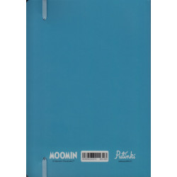 Moomin Notebook 128 Faintly Ruled/Blank Pages Moominpappa Citation A5 Putinki