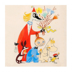Moomin Paper Napkins Easter 20 pcs 24 cm Suomenkerta